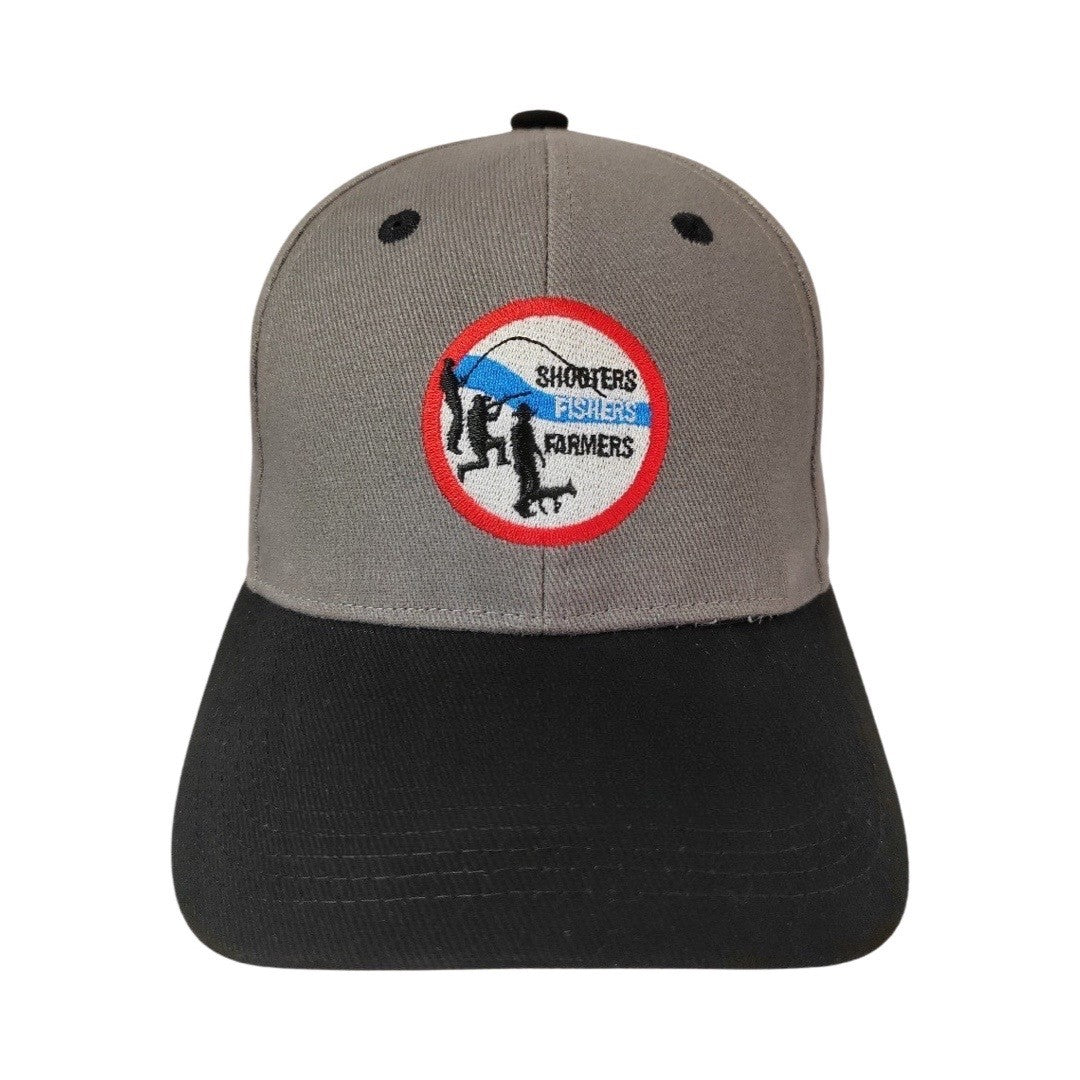 Grey/Black Baseball Cap
